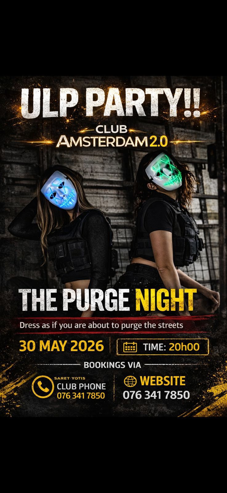 ULP PARTY!! - The Purge Night